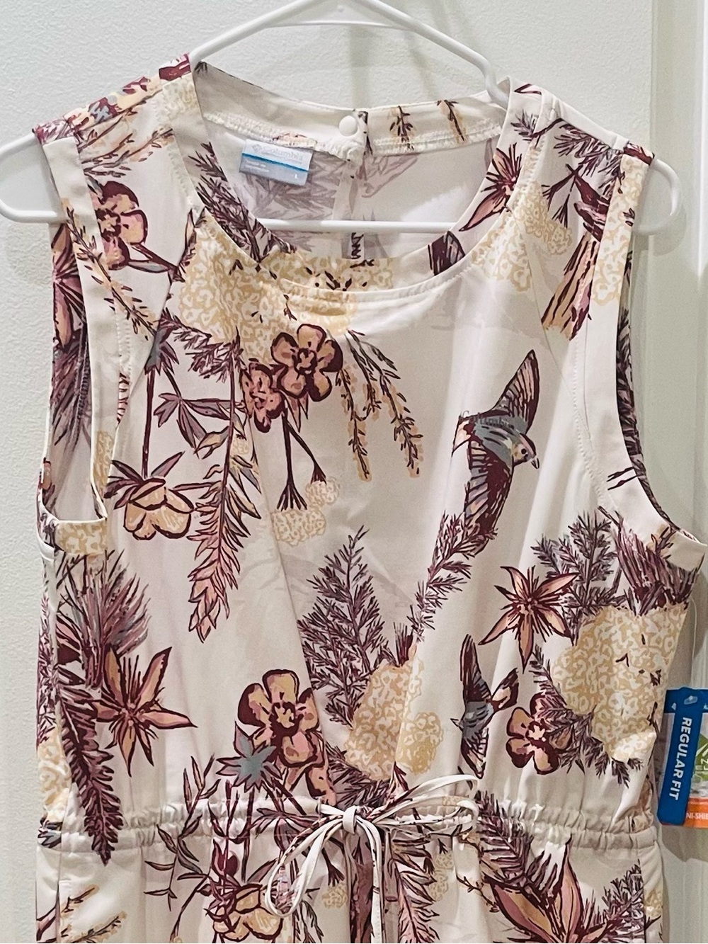 NEW…Columbia Bogata Bay Sleeveless Tie-Waist Dress - Picture 3 of 4